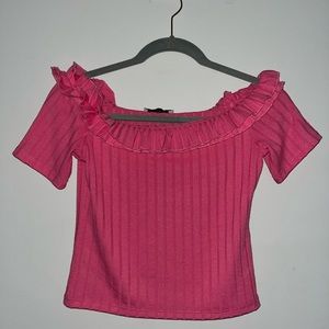 H&M cropped shirt